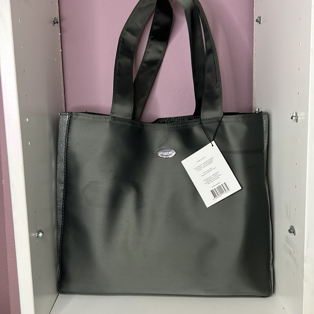 •Coach Satin Tote - Picture 4 of 9